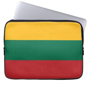 Lithuania flag laptop sleeve