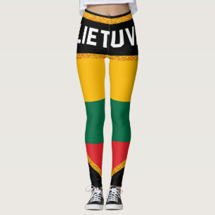 Lithuania Flag Leggings