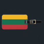 Lithuania Flag Luggage Tag<br><div class="desc">Lithuania Flag</div>