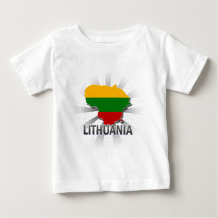 Lithuania Flag Map 2.0 Baby T-Shirt