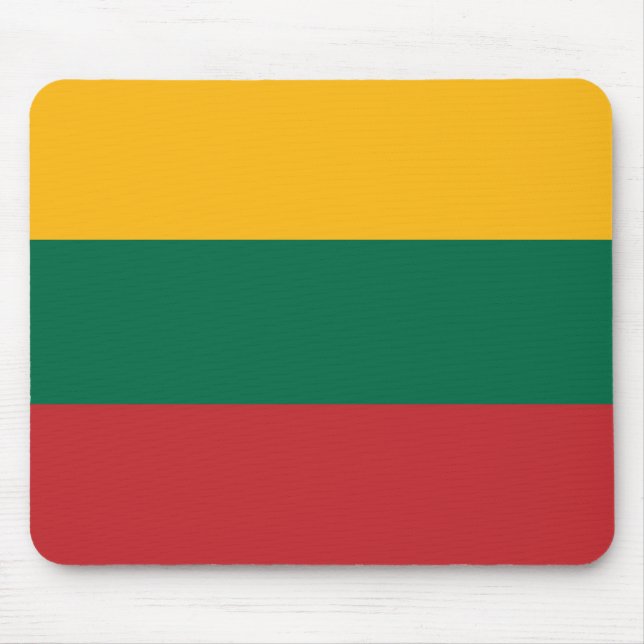 Lithuania Flag Mouse Pad (Front)