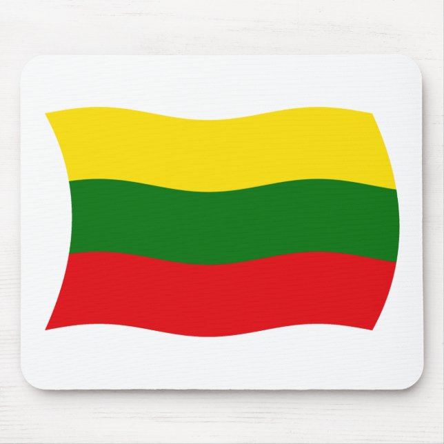 Lithuania Flag Mousepad (Front)