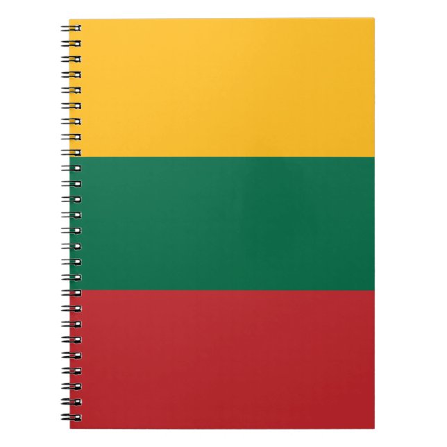 Lithuania flag notebook (Front)
