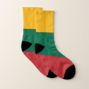 Lithuania Flag Socks