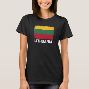 Lithuania Flag  Support Lithuanian People Women Me T-Shirt
