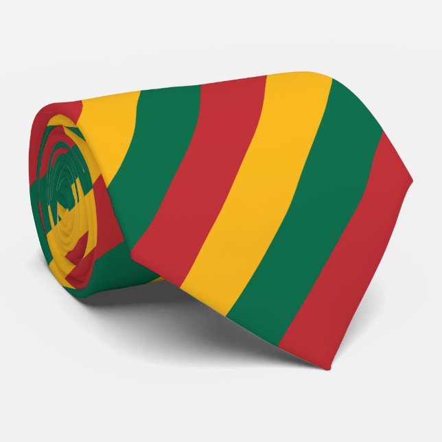 Lithuania Flag Tie (Rolled)