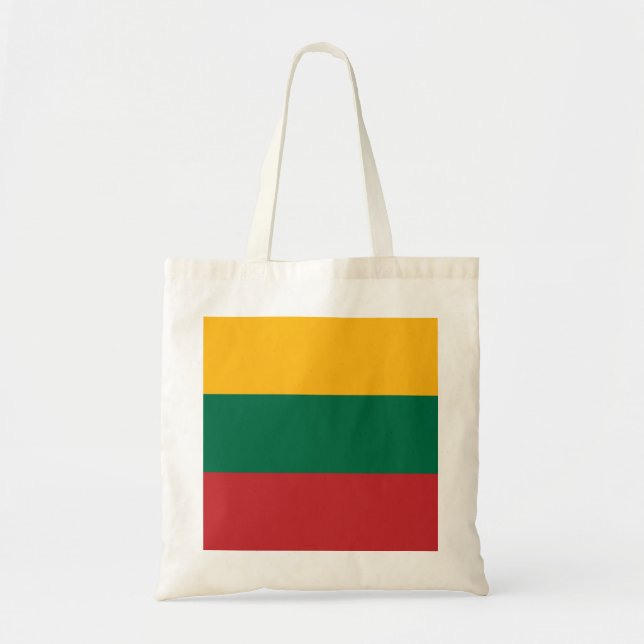 Lithuania Flag Tote Bag (Front)