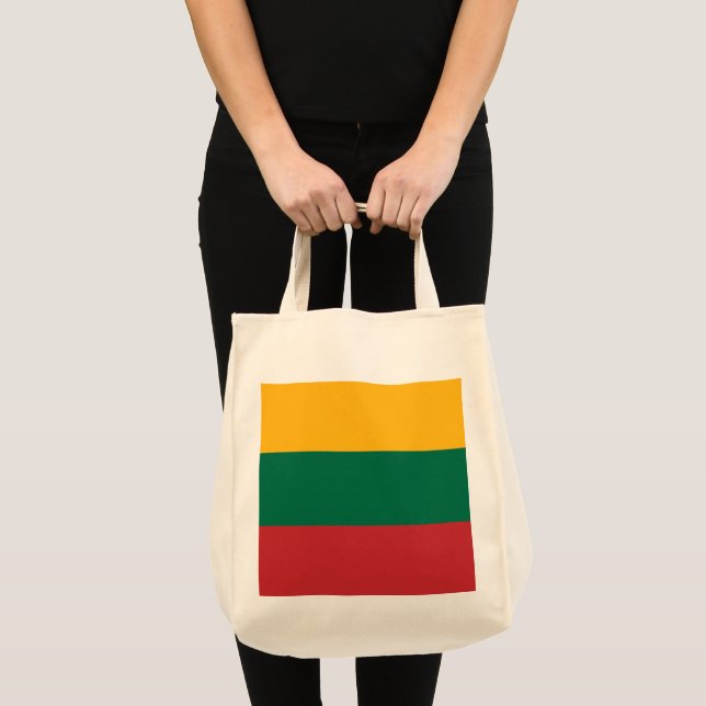 Lithuania flag tote bag (Front (Product))