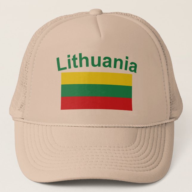 Lithuania Flag Trucker Hat (Front)