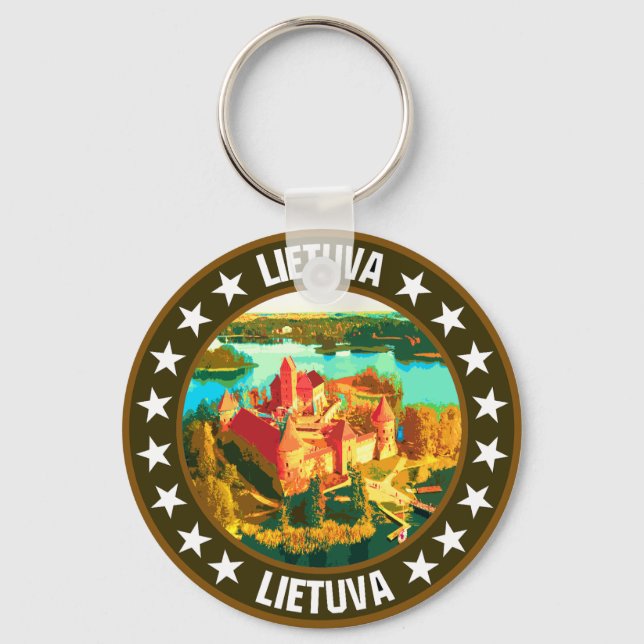 Lithuania                                          keychain (Front)