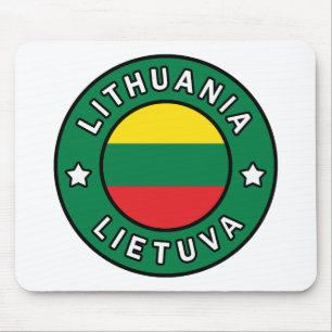 Lithuania Lietuva Mouse Pad