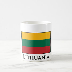 Lithuania (Lithuanian) Flag Coffee Mug