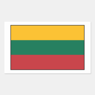 Lithuania  - Lithuanian Flag Sticker