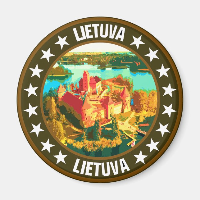 Lithuania                                          magnet (Front)