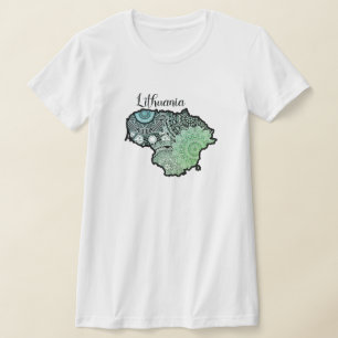 Lithuania mandala T-Shirt