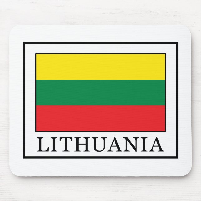 Lithuania Mouse Pad (Front)