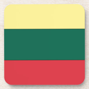Lithuania National Flag Coaster