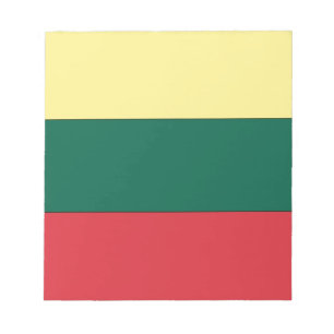 Lithuania National Flag Notepad