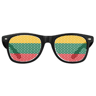 Lithuania National Flag Retro Sunglasses