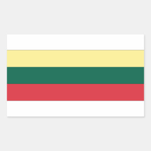 Lithuania National Flag Sticker