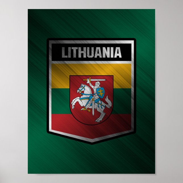 Lithuania Poster (Front)