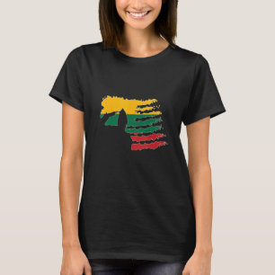Lithuania Soldier Salute Veteran Patriot T-Shirt