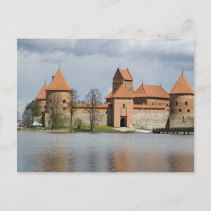 Lithuania, Trakai. Island Castle 2 Postcard