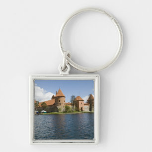 Lithuania, Trakai. Island Castle 3 Keychain