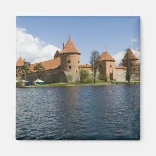 Lithuania, Trakai. Island Castle 3 Magnet