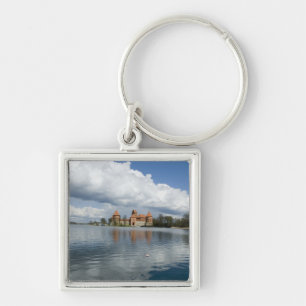 Lithuania, Trakai. Island Castle Keychain