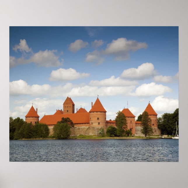 Lithuania, Trakai, Trakai Historical National 2 Poster (Front)