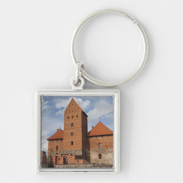 Lithuania, Trakai, Trakai Historical National 3 Keychain (Front)