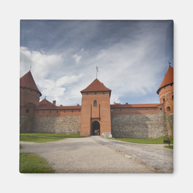 Lithuania, Trakai, Trakai Historical National 4 Magnet (Front)
