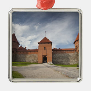 Lithuania, Trakai, Trakai Historical National 4 Metal Ornament