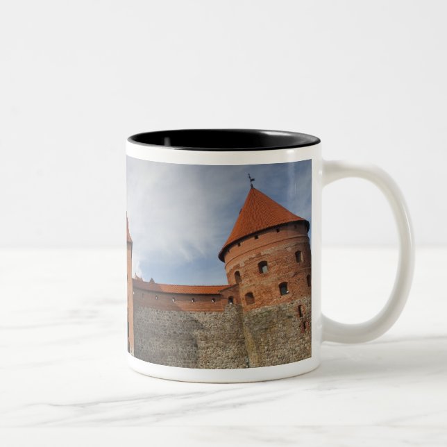 Lithuania, Trakai, Trakai Historical National 4 Two-Tone Coffee Mug (Right)