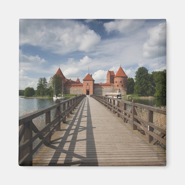 Lithuania, Trakai, Trakai Historical National Magnet (Front)