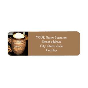 Lithuanian Beer Alus Lietuva Return Address Labels