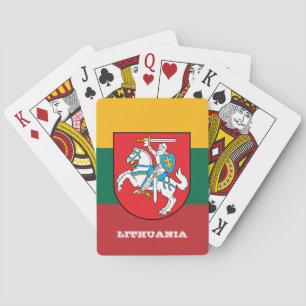 Lithuanian Flag Games, Lithuania Playing Cards