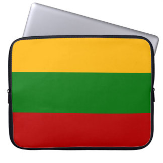 Lithuanian Flag Laptop Sleeve