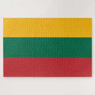 Lithuanian Flag (Lithuania) Jigsaw Puzzle