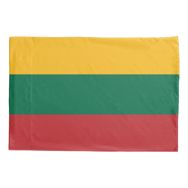 Lithuanian Flag Pillowcase (Back)