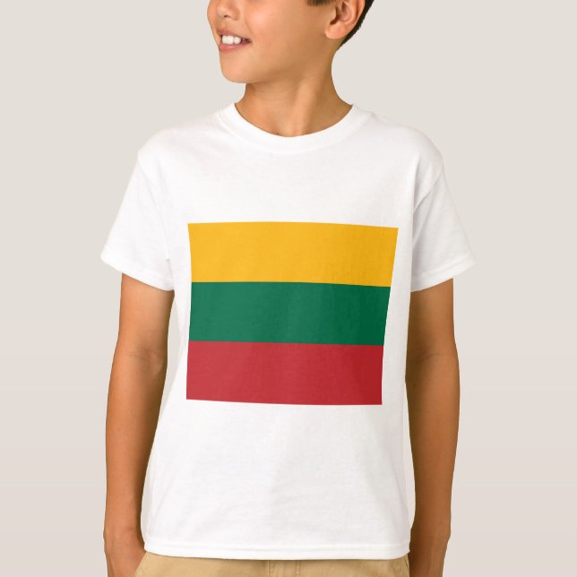 Lithuanian Flag T-Shirt (Front)