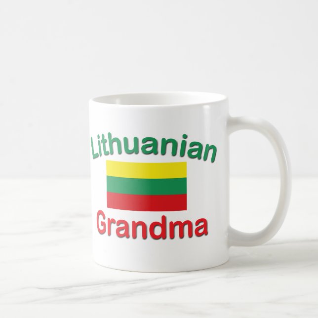 Lithuanian Grandma Coffee Mug (Right)