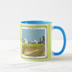 Lititz Pa. Come Back! County Farm. Amish Proverb Mug