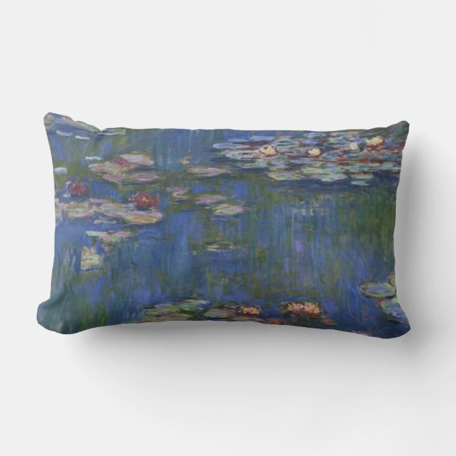 Lits d'eau MONET 1916 Oreillers à jet d'accent (Recto)