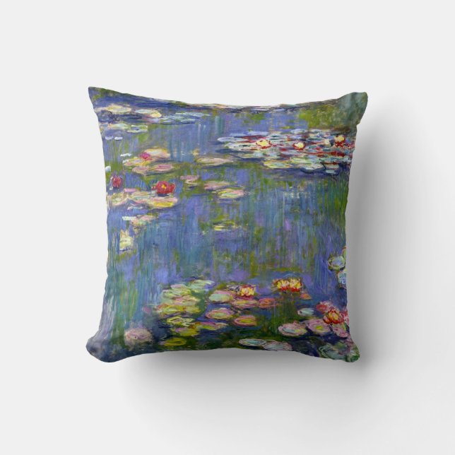 Lits Monet Eau 1916 Oreiller (Recto)