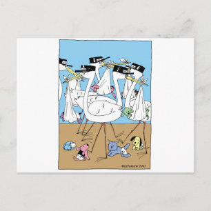 Litter Announcement Postcard