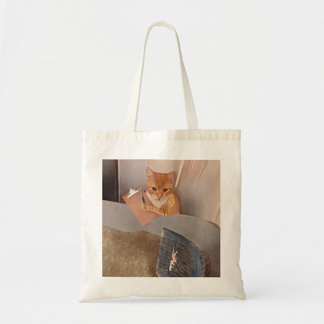Litter Inspector Tote Bag (Front)