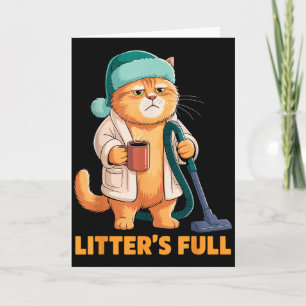 Litter’s Full Cat Parody Tee _1 Card