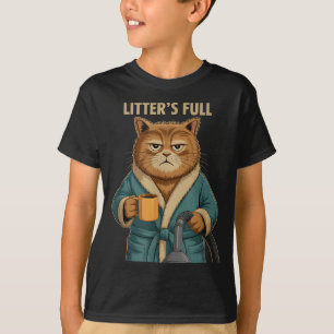 Litter’s Full Cat Ugly Christmas T-Shirt